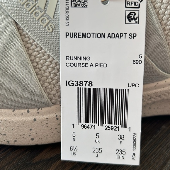 Adidas Puremotion adapt Beige 6.5 - Picture 5 of 5